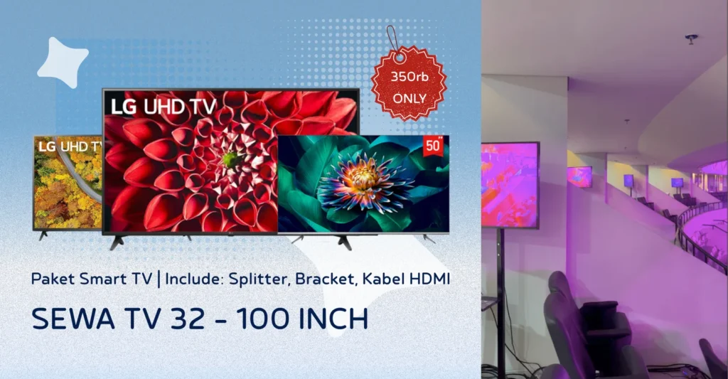 TV digital dan smart TV bedanya apa Sewa Perlengkapan Event dan Multimedia Smart TV Touch Jakarta